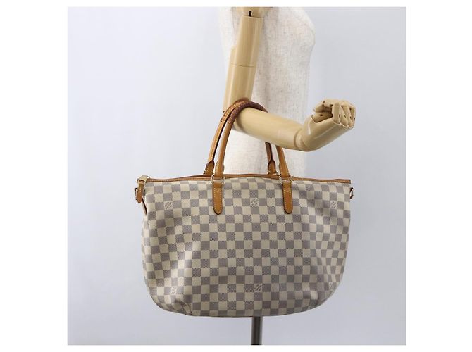 LOUIS VUITTON Borsa a Mano Damier Azur Riviera MM 2way N48252 LV Auth 155915 - vista 22
