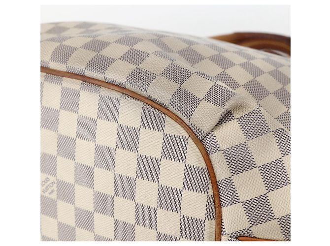 LOUIS VUITTON Borsa a Mano Damier Azur Riviera MM 2way N48252 LV Auth 155915 - vista 9