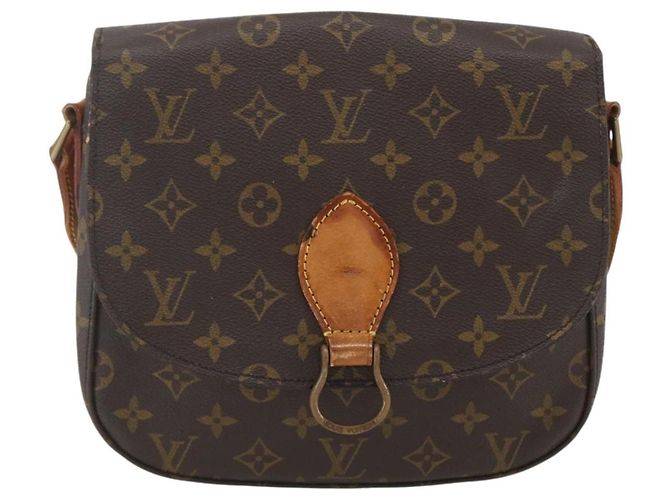 LOUIS VUITTON Borsa a Spalla Monogram Saint Cloud GM M51242 LV Auth BA8537 Monogramma - vista 13