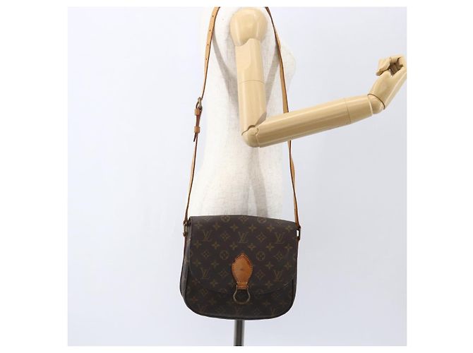 LOUIS VUITTON Borsa a Spalla Monogram Saint Cloud GM M51242 LV Auth BA8537 Monogramma - vista 26