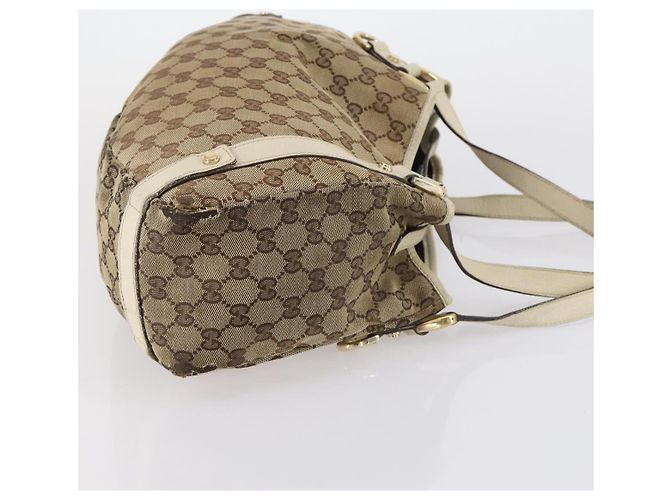 Borsa a Spalla GG Canvas Gucci 2 Set Rossa Oro Auth 146898 Rosso D'oro - vista 12