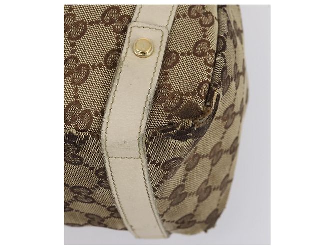 Borsa a Spalla GG Canvas Gucci 2 Set Rossa Oro Auth 146898 Rosso D'oro - vista 16