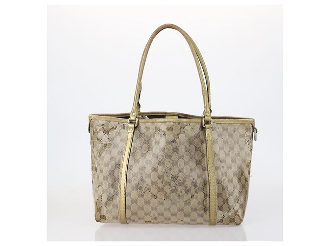 Borsa a Spalla GG Canvas Gucci 2 Set Rossa Oro Auth 146898 Rosso D'oro - vista 3