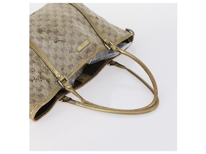 Borsa a Spalla GG Canvas Gucci 2 Set Rossa Oro Auth 146898 Rosso D'oro - vista 5
