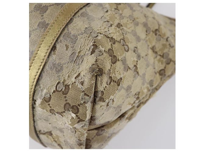 Borsa a Spalla GG Canvas Gucci 2 Set Rossa Oro Auth 146898 Rosso D'oro - vista 8