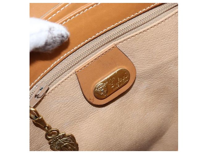 Gucci Borsa a Spalla Micro GG Supreme PVC Beige Oro 000 46 4857 Auth ep11557 D'oro - vista 16