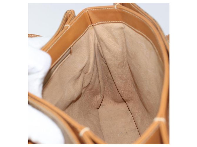 Gucci Borsa a Spalla Micro GG Supreme PVC Beige Oro 000 46 4857 Auth ep11557 D'oro - vista 18