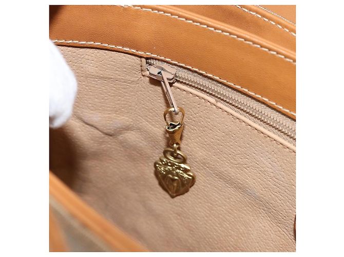Gucci Borsa a Spalla Micro GG Supreme PVC Beige Oro 000 46 4857 Auth ep11557 D'oro - vista 20