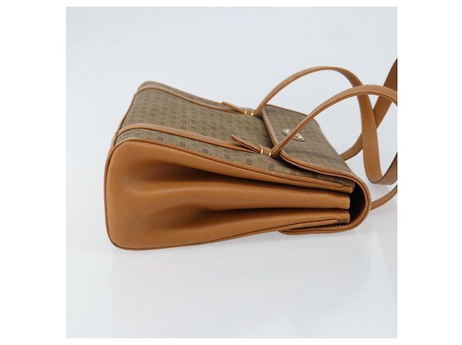 Gucci Borsa a Spalla Micro GG Supreme PVC Beige Oro 000 46 4857 Auth ep11557 D'oro - vista 4