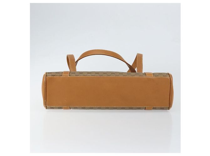 Gucci Borsa a Spalla Micro GG Supreme PVC Beige Oro 000 46 4857 Auth ep11557 D'oro - vista 9
