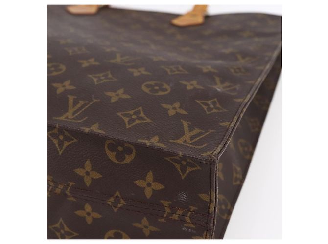 LOUIS VUITTON Borsa Sac Plat Monogram M51140 LV Auth 150436 Monogramma - vista 10