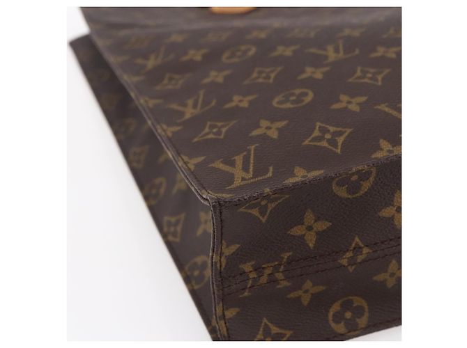 LOUIS VUITTON Borsa Sac Plat Monogram M51140 LV Auth 150436 Monogramma - vista 11