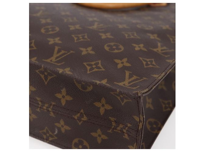 LOUIS VUITTON Borsa Sac Plat Monogram M51140 LV Auth 150436 Monogramma - vista 12