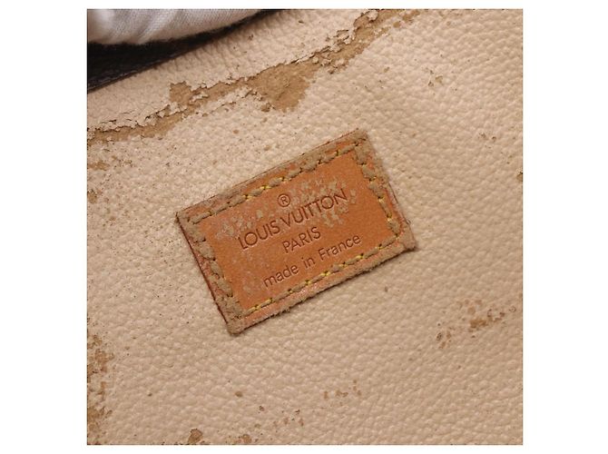 LOUIS VUITTON Borsa Sac Plat Monogram M51140 LV Auth 150436 Monogramma - vista 14