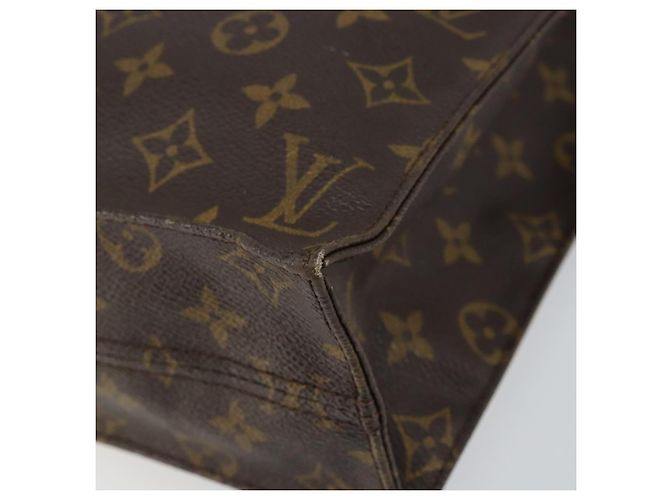 LOUIS VUITTON Borsa Sac Plat Monogram M51140 LV Auth 148111 Monogramma - vista 12