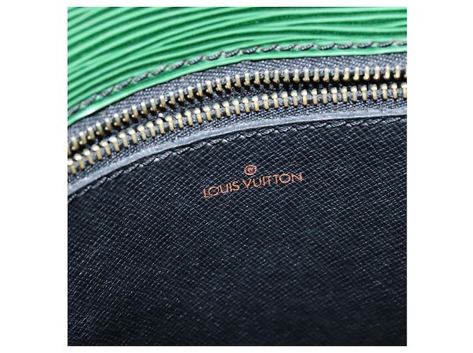 LOUIS VUITTON Borsa a Spalla Epi Saint Cloud GM Verde M52194 LV Auth BA7423 - vista 16