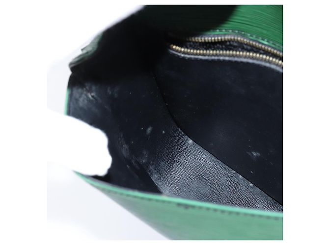 LOUIS VUITTON Borsa a Spalla Epi Saint Cloud GM Verde M52194 LV Auth BA7423 - vista 19