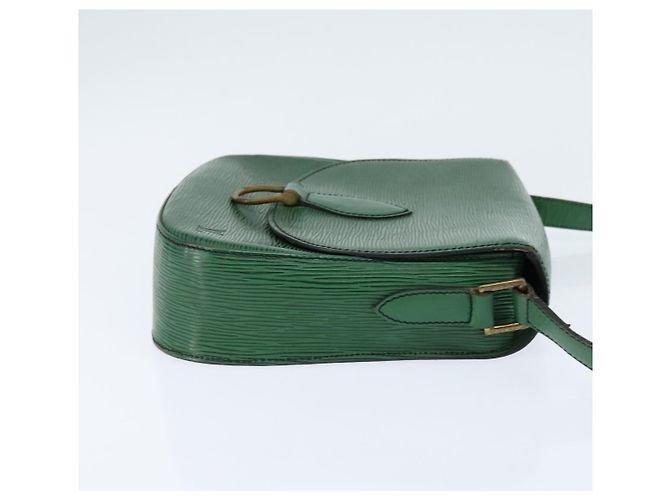 LOUIS VUITTON Borsa a Spalla Epi Saint Cloud GM Verde M52194 LV Auth BA7423 - vista 5