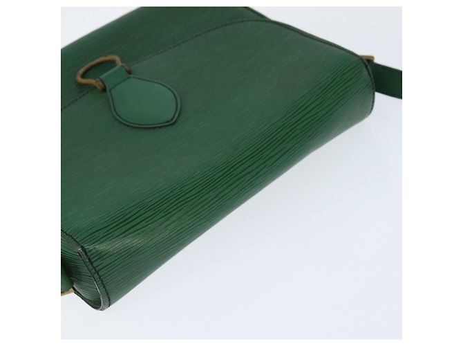 LOUIS VUITTON Borsa a Spalla Epi Saint Cloud GM Verde M52194 LV Auth BA7423 - vista 6