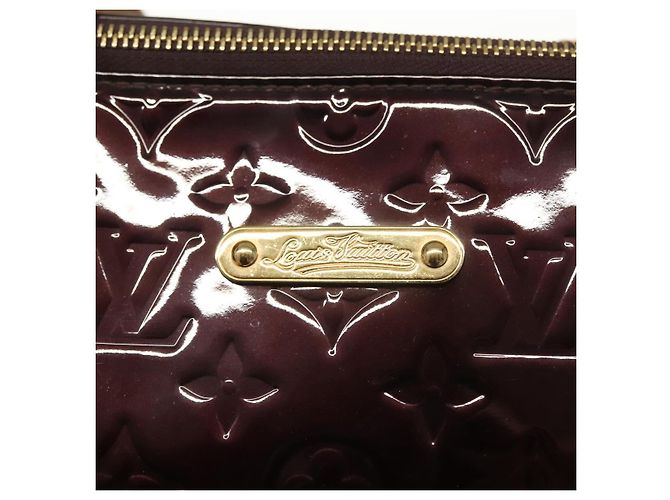 LOUIS VUITTON Monogram Vernis Bellevue GM Tote Bag Amarante M93589 Auth am9002 Bordeaux - Ansicht 14