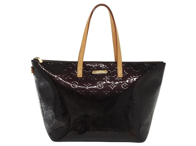 LOUIS VUITTON Monogram Vernis Bellevue GM Tote Bag Amarante M93589 Auth am9002 Bordeaux - Ansicht 2