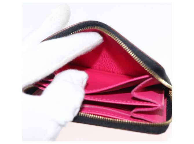 LOUIS VUITTON Monogram Multicolor Zippy Coin Purse Black M93740 LV Auth fm4871 - view 10