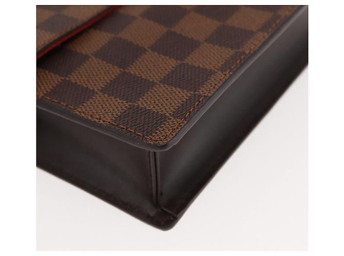 LOUIS VUITTON Borsa a Spalla Portello Damier Ebene N45271 LV Auth ep11045 - vista 14