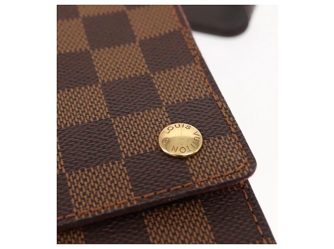 LOUIS VUITTON Borsa a Spalla Portello Damier Ebene N45271 LV Auth ep11045 - vista 17