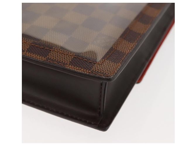 LOUIS VUITTON Borsa a Spalla Portello Damier Ebene N45271 LV Auth ep11045 - vista 9