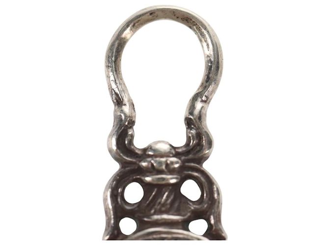 Chrome Hearts Dolch Anhänger Top Charm Ag925 Silber Auth 152463M - Ansicht 9