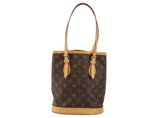 LOUIS VUITTON Borsa a Spalla Monogram Bucket PM M42238 LV Auth am9733 Monogramma - vista 13