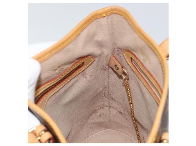 LOUIS VUITTON Borsa a Spalla Monogram Bucket PM M42238 LV Auth am9733 Monogramma - vista 19