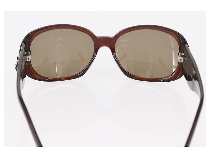 Gafas de sol CHANEL de plástico marrón CC Auth bs31264 Castaño - vista 3