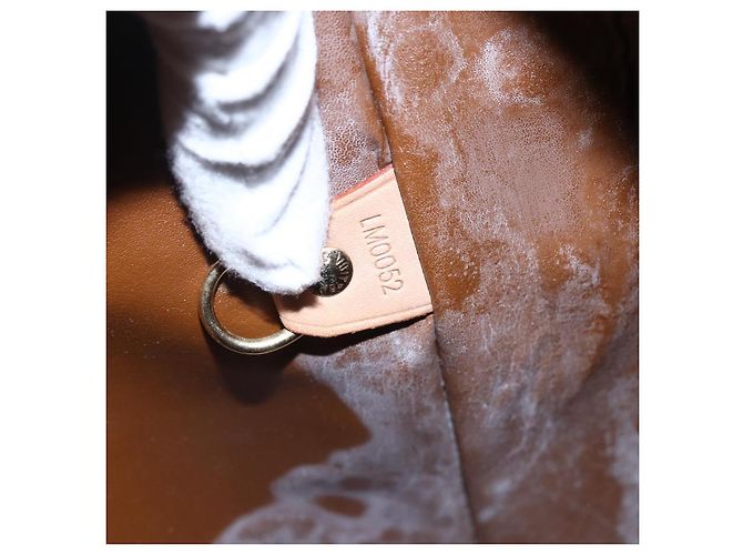 LOUIS VUITTON Borsa a Mano Houston Monogram Vernis Bronzo M91122 LV Auth SW1772 - vista 12