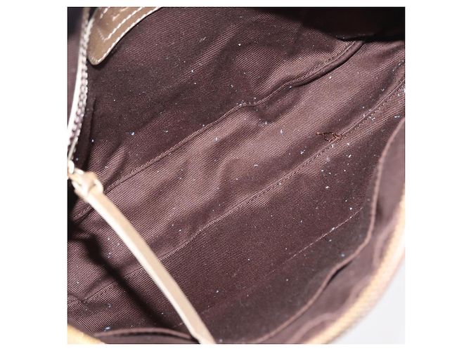 LOEWE Borsa a Mano Anagram Nylon Blu Oro Auth bs31204 D'oro - vista 12