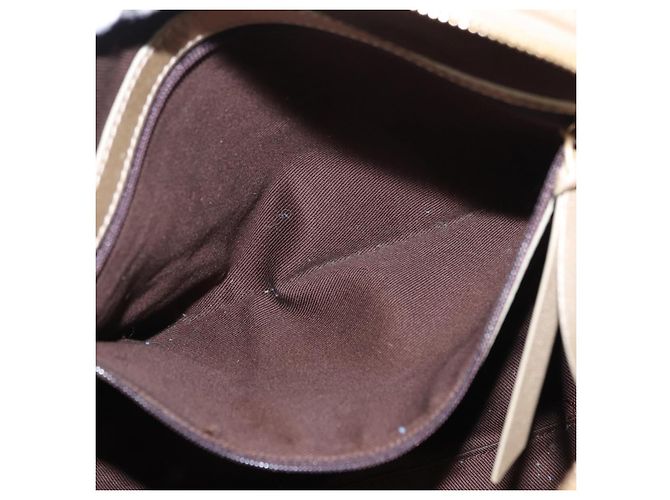 LOEWE Borsa a Mano Anagram Nylon Blu Oro Auth bs31204 D'oro - vista 22