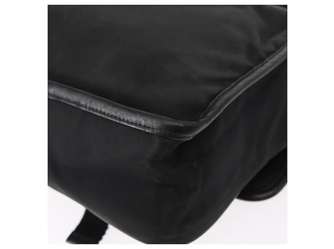 Borsa a Spalla PRADA Nylon Nero Argento Autentica ka045 - vista 9