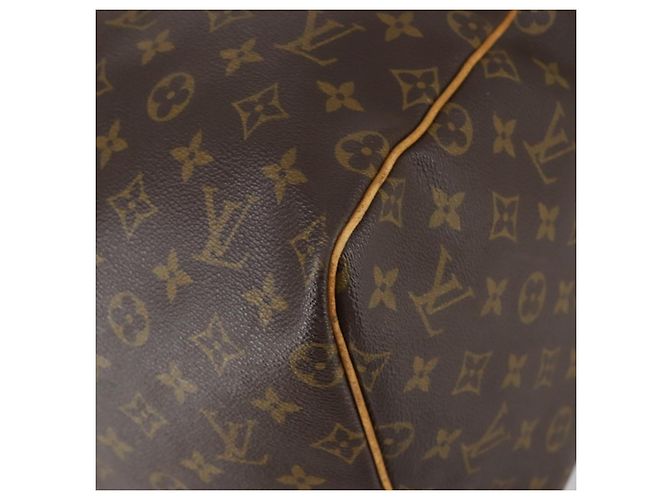 LOUIS VUITTON Borsa Boston Monogram Keepall 55 M41424 LV Auth 147845 Monogramma - vista 14