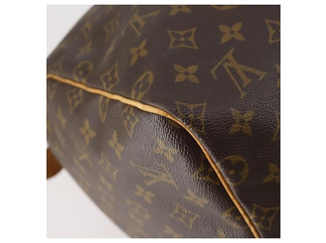 LOUIS VUITTON Borsa Boston Monogram Keepall 55 M41424 LV Auth 147845 Monogramma - vista 17