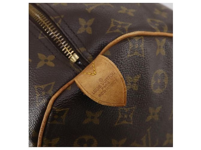 LOUIS VUITTON Borsa Boston Monogram Keepall 55 M41424 LV Auth 147845 Monogramma - vista 18