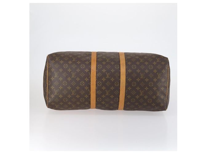 LOUIS VUITTON Borsa Boston Monogram Keepall 55 M41424 LV Auth 147845 Monogramma - vista 5