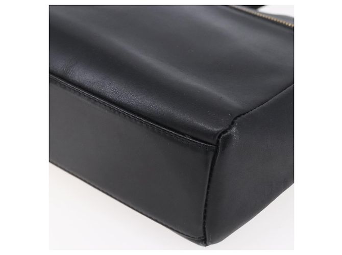 Borsa a Spalla Gianni Versace in Pelle Nera e Oro Auth BA7818 Nero D'oro - vista 15