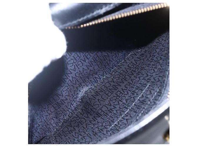 Borsa a Spalla Gianni Versace in Pelle Nera e Oro Auth BA7818 Nero D'oro - vista 20