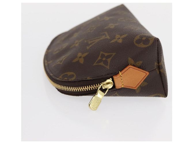 LOUIS VUITTON Monogramm Kosmetiktäschchen PM Kosmetiktasche M47515 LV Auth ka133 - Ansicht 4
