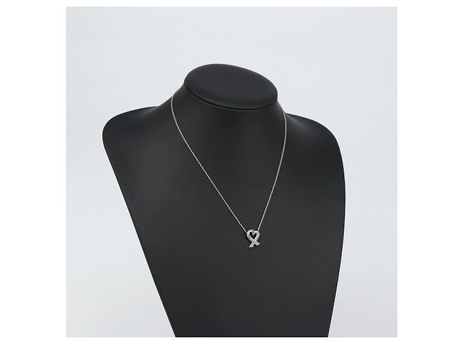 Autre Marque Collana Loving Heart TIFFANY&Co. Argento Ag925 Auth am9653 - vista 12