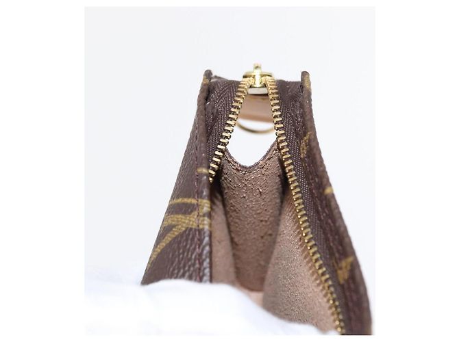 Bucket LOUIS VUITTON Monogramma Secchiello PM Pochette Accessorio LV Auth ka176 - vista 11