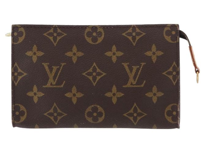 Bucket LOUIS VUITTON Monogramma Secchiello PM Pochette Accessorio LV Auth ka176 - vista 13