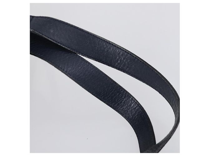 Zaino CÉLINE Circle in nylon blu navy e oro Auth bs30214 D'oro - vista 15