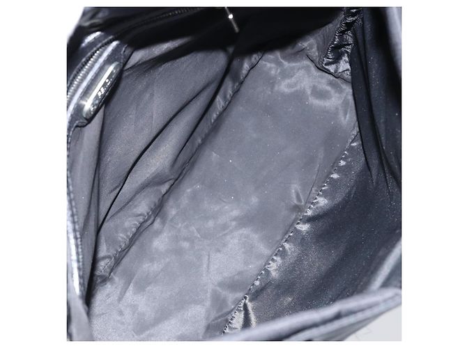 Borsa a mano FENDI in nylon 2 in 1 nera e argento autentica ep11442 Nero - vista 11