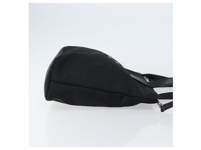 Borsa a mano FENDI in nylon 2 in 1 nera e argento autentica ep11442 Nero - vista 3